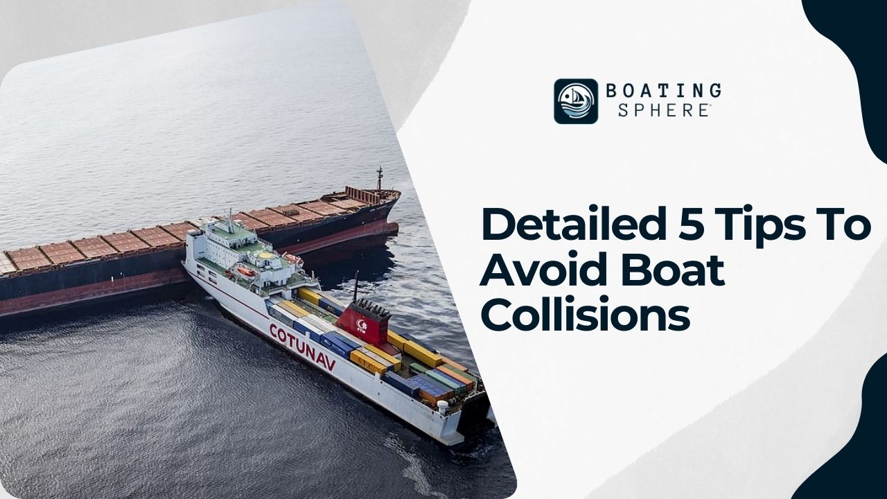 Learn the top five tips to prevent boat collisions and protect yourself and others.