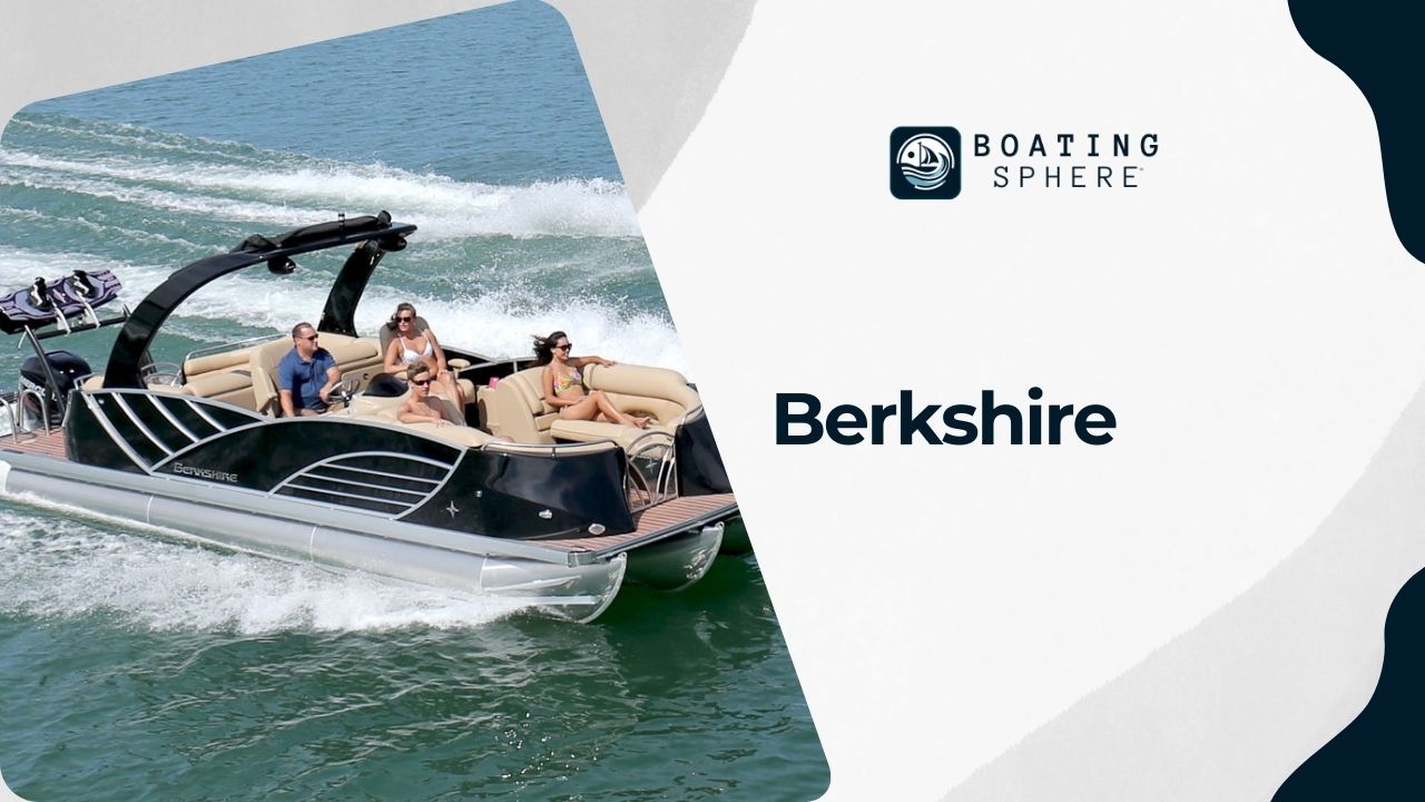 Berkshire pontoon boats: Offering ample space and comfort for all your boating needs.