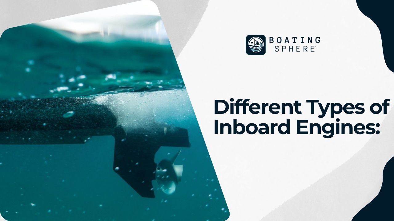 Explore the variety of inboard engines, each offering unique performance characteristics for different boating needs.