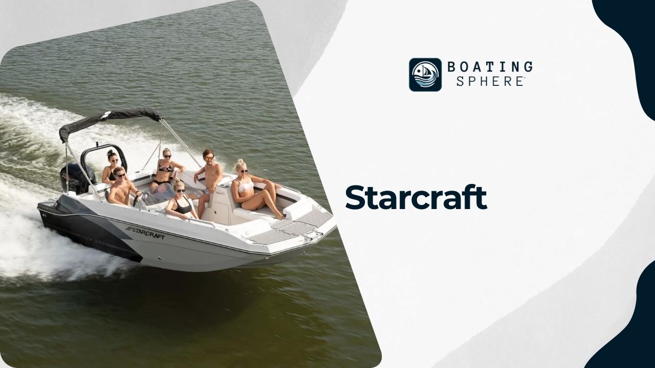 Starcraft: A diverse range of family boats, from pontoons to deck models.