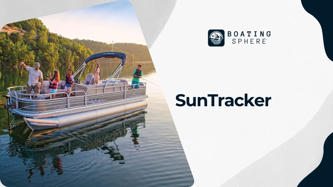 SunTracker pontoon boats: Engineered for versatility in both freshwater and saltwater environments.