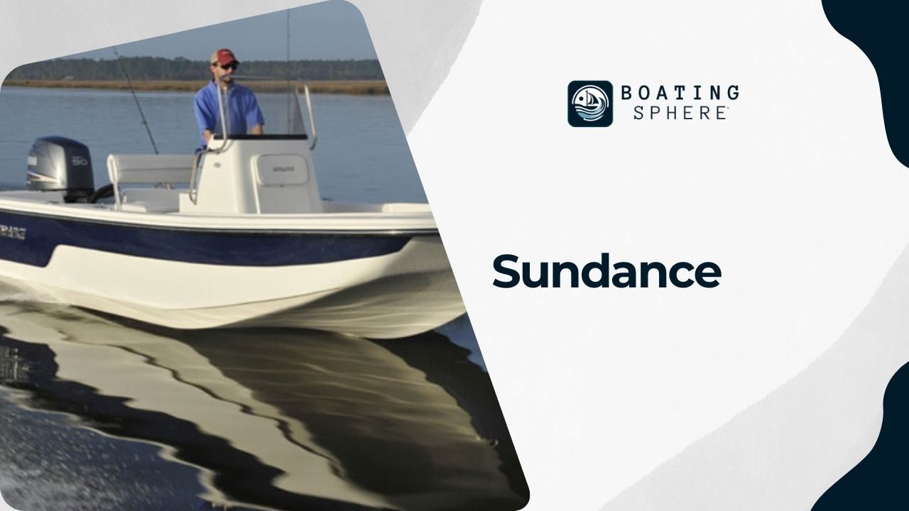 Highlighting the speed and efficiency aspects of Sundance boats.