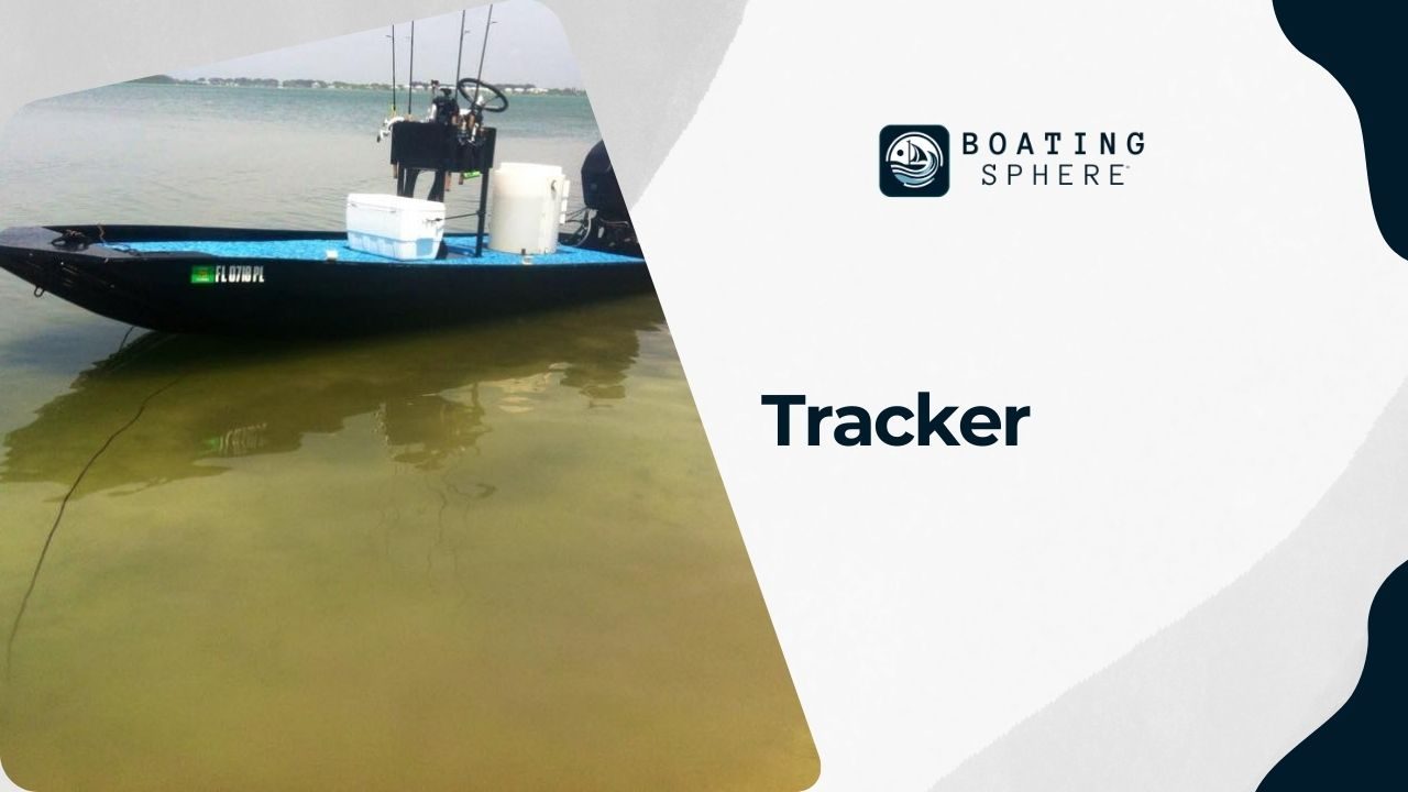 Describing the key attributes of Tracker boats suitable for various water activities.