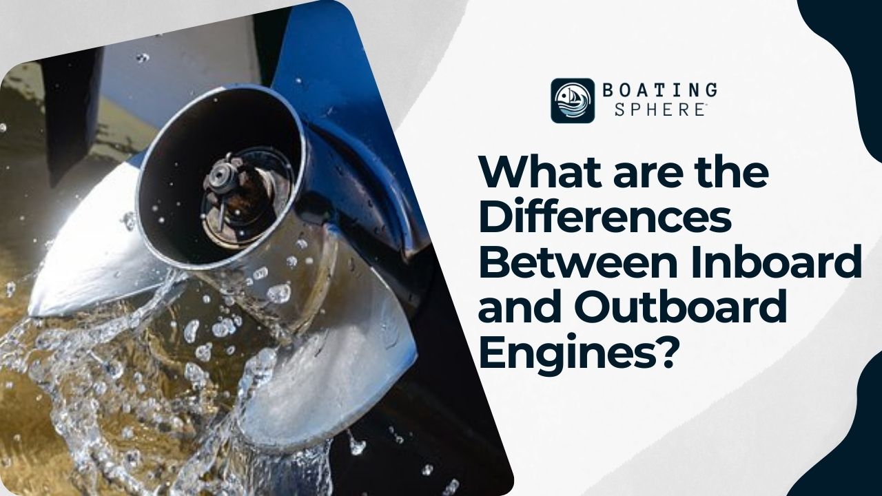 Understand the key distinctions in performance, placement, and design between inboard and outboard boat engines.