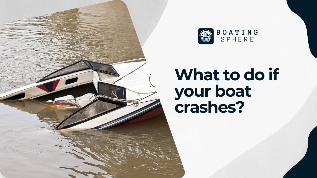 Stay calm and follow this guide for safety and handling the aftermath of a boat crash.