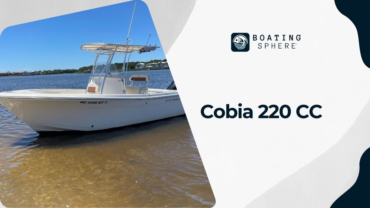 The Cobia 220 CC, a perfect balance of family-friendly features and fishing prowess.