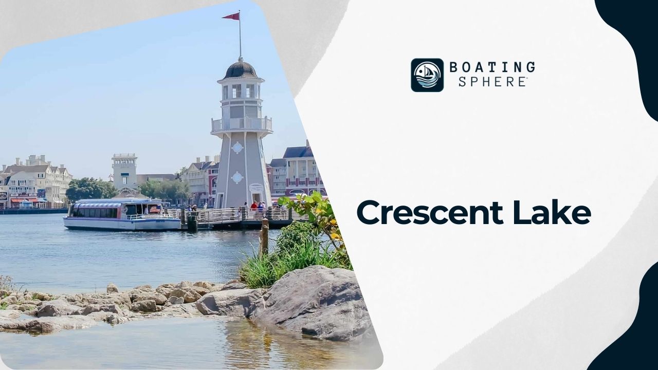 An overview of Crescent Lake's role in the Friendship Boats' routes.