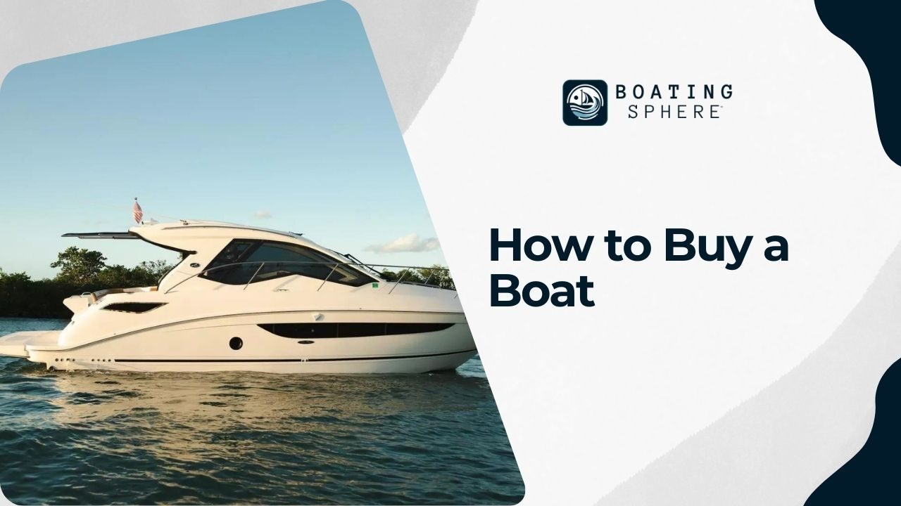 A guide outlining the essential steps in purchasing a boat.