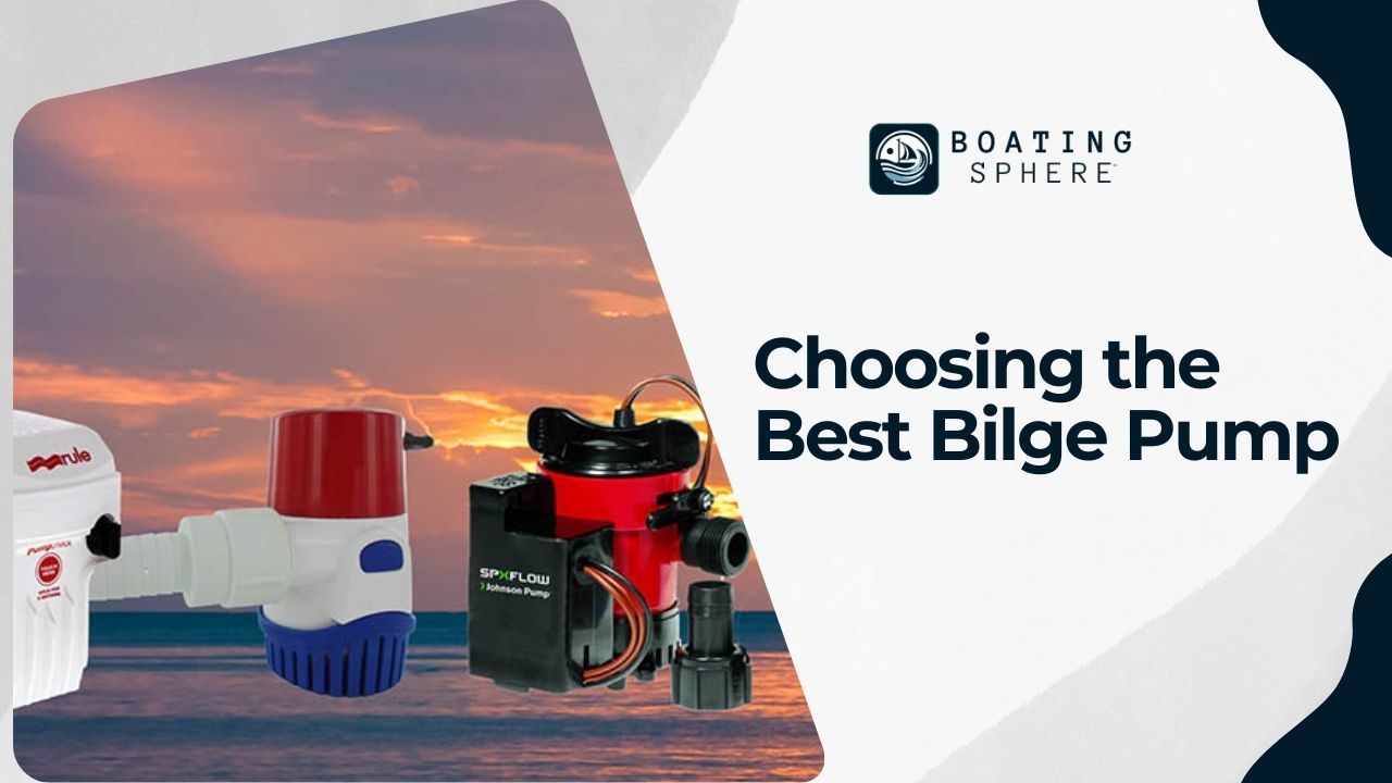 Selecting the best bilge pump involves considering the boat's size, the pump's capacity, and the specific needs of the vessel.