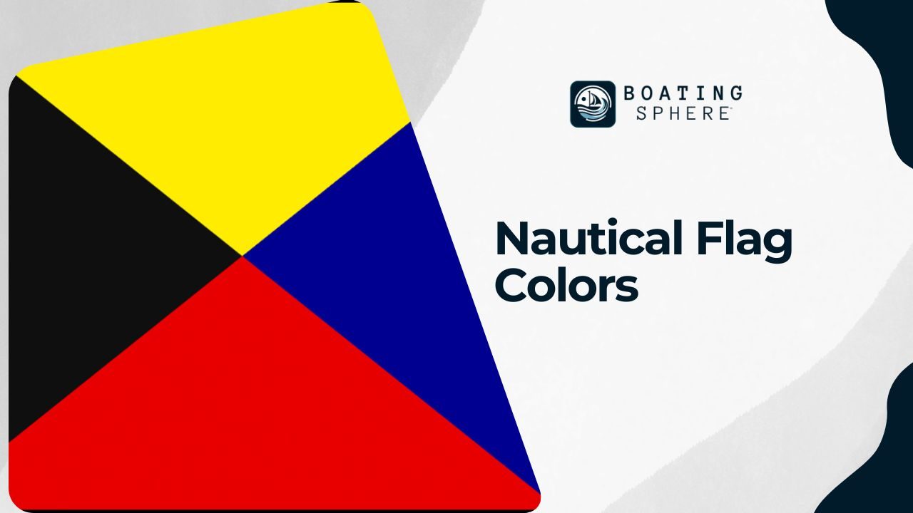 A palette of colors on flags, each carrying specific meanings in nautical contexts.