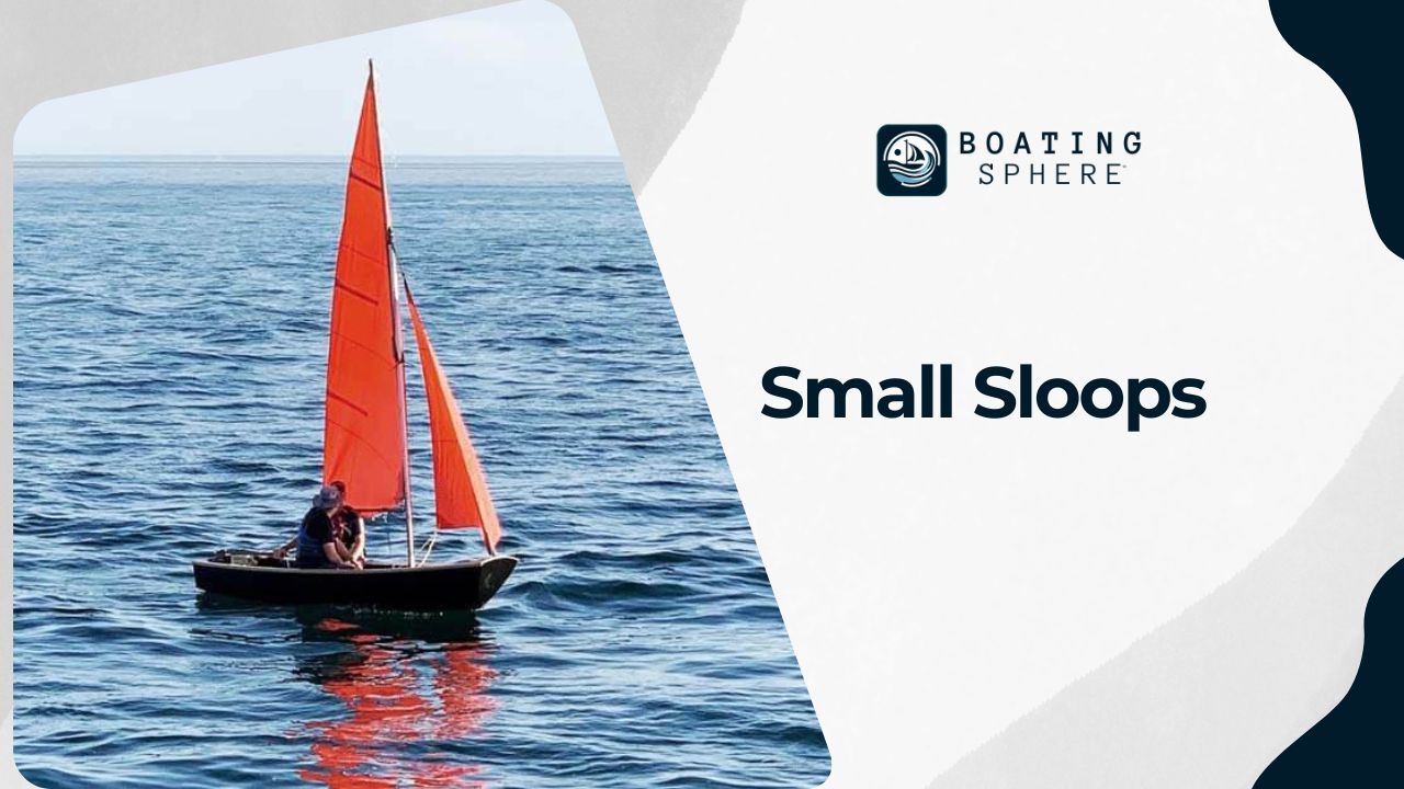 A sleek, small sloop easily sails, its single mast and sail facing the breeze.