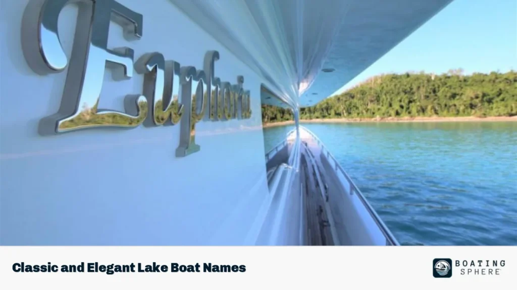 Classic and Elegant Lake Boat Names