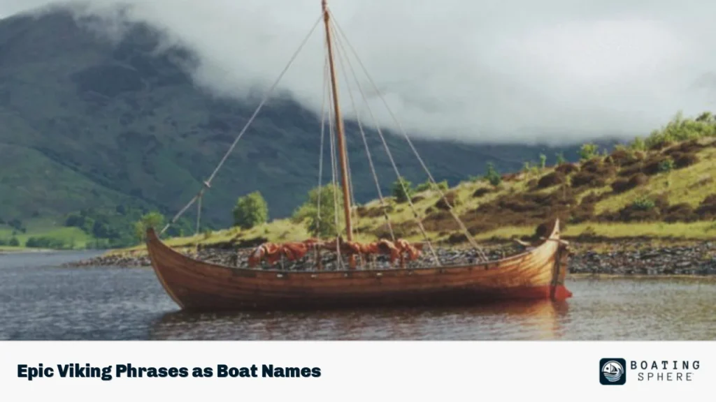 Epic Viking Phrases as Boat Names