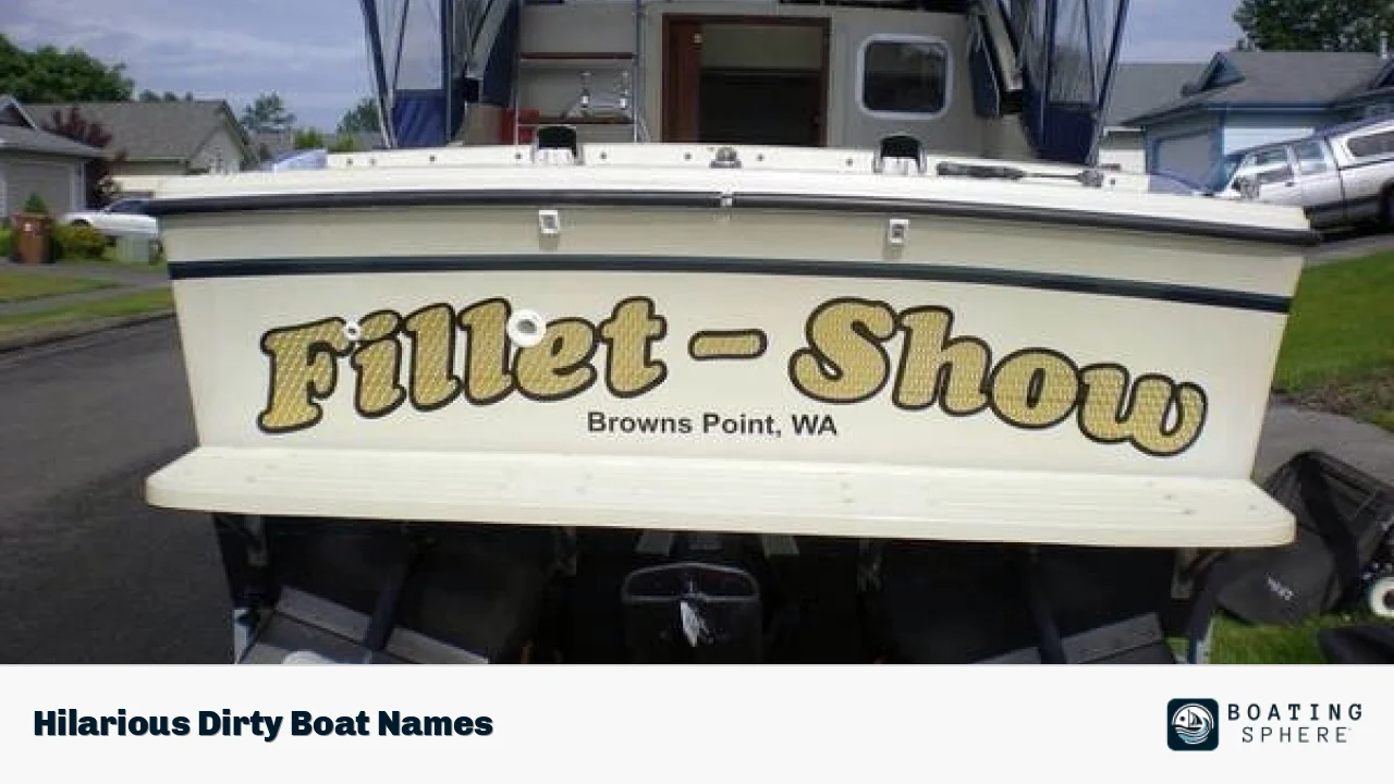 Hilarious Dirty Boat Names