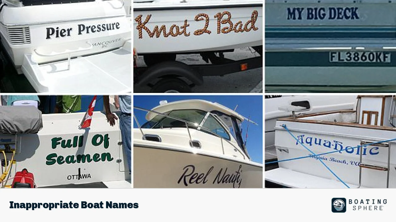 Inappropriate Boat Names: 250+ Risqué, Rude & Outrageous Ideas