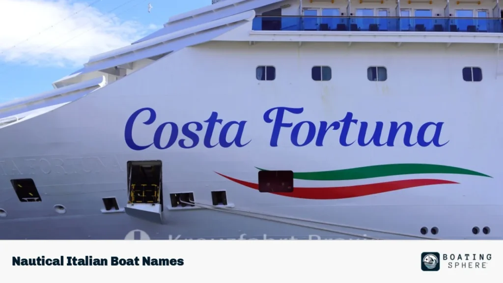 Nautical Italian Boat Names