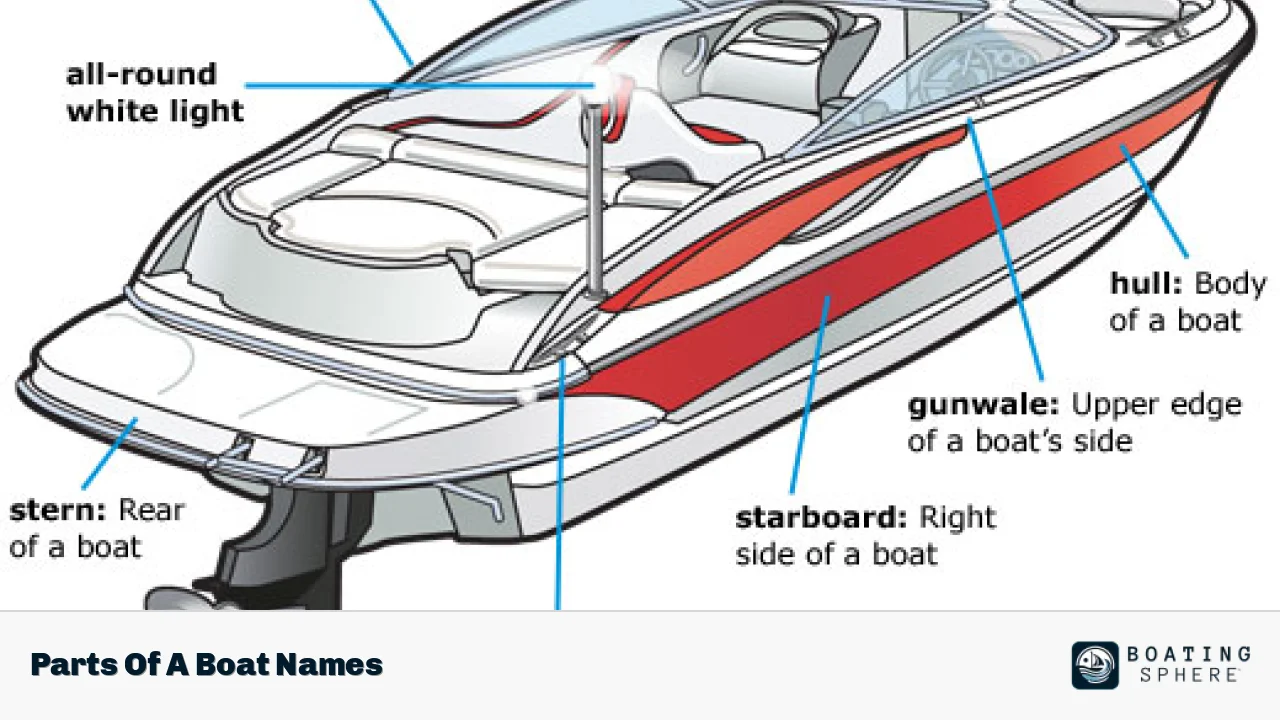 Parts Of A Boat Names