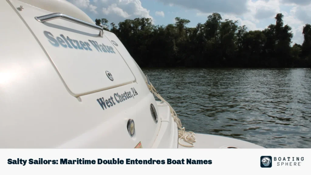 Salty Sailors: Maritime Double Entendres Boat Names