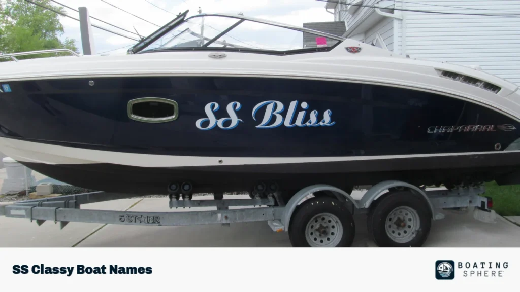 SS Classy Boat Names