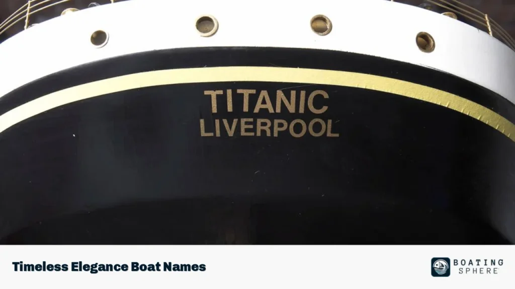 Timeless Elegance Boat Names